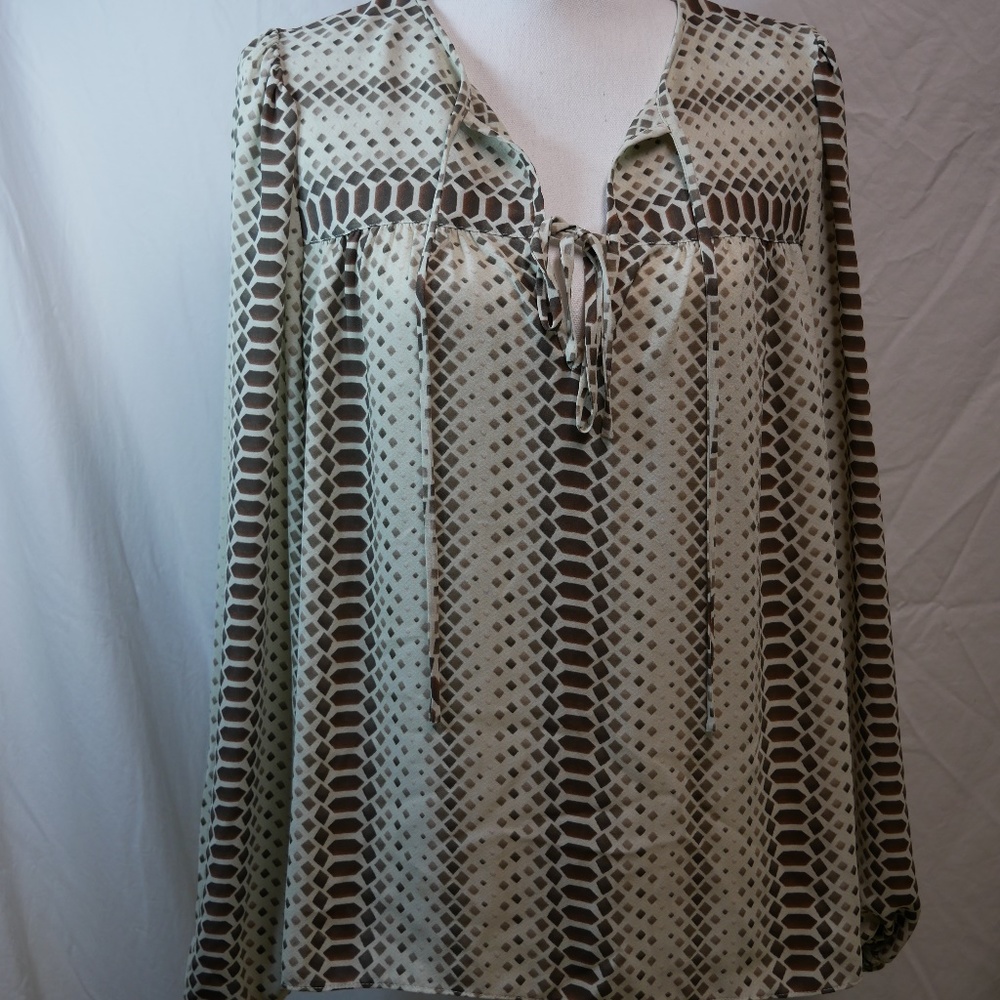BCBG MaxAzria Snakeskin print Top